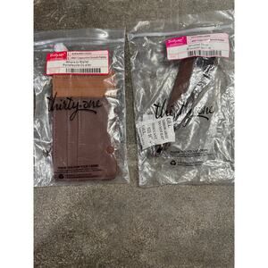 Thirty-One 31 Where to Wallet & Wristlet Strap NIP Cappuccino Smooth Pebble